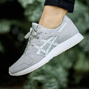 Asics Women's Lyte Classic Sneakers, Oyster Gray/Glacier Blue - 9